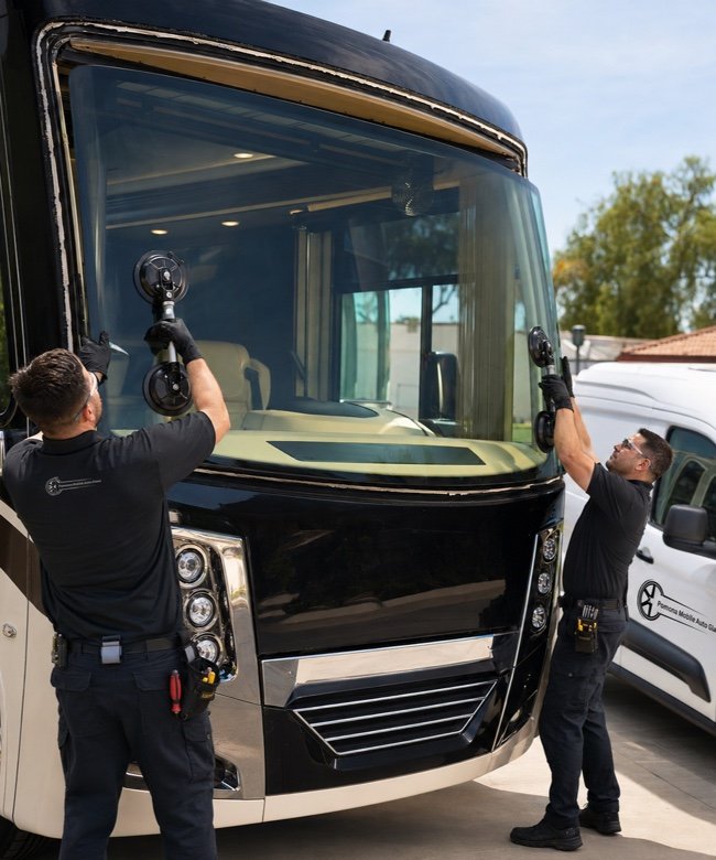 RV Windshield Repair and Replacement in Pomona, CA by Pomona Mobile Auto Glass