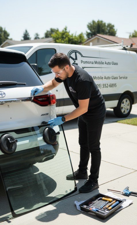 Rear Glass Replacement in Pomona, CA by Pomona Mobile Auto Glass