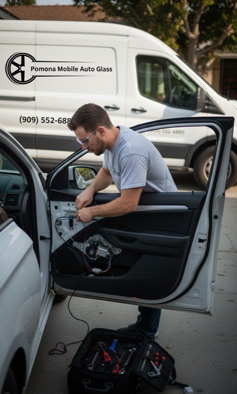 Window Regulator Repair in Pomona, CA by Pomona Mobile Auto Glass