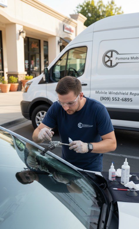 Windshield Repair in Pomona, CA by Pomona Mobile Auto Glass